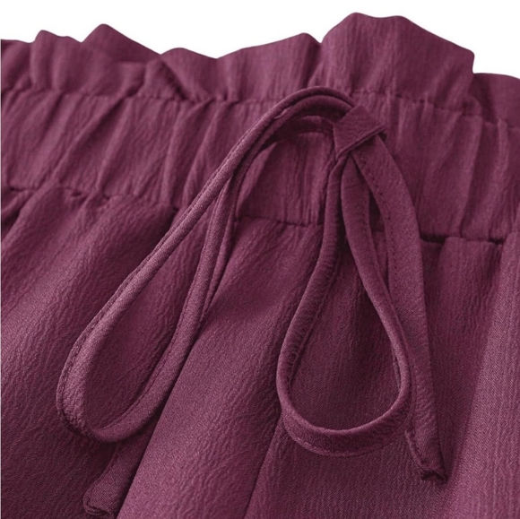 Women's Wide Leg Lounge Pants - Picture 4 of 4